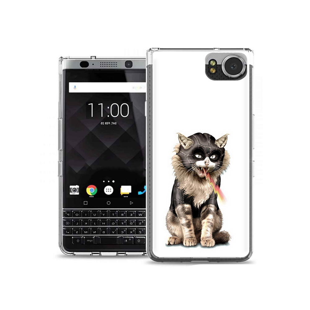 

Чехол MyPads Tocco для BlackBerry KeyOne дьяволский кот, Tocco