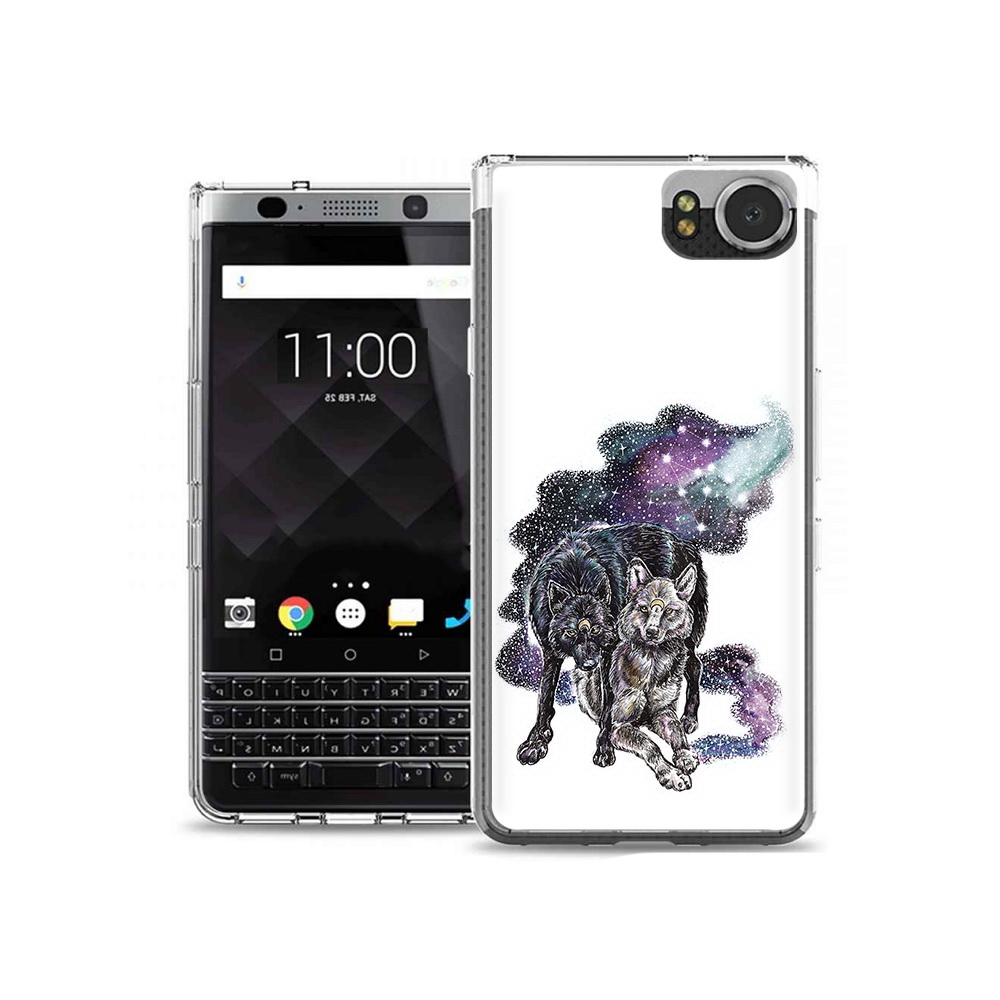 

Чехол MyPads Tocco для BlackBerry KeyOne звездные волки, Tocco