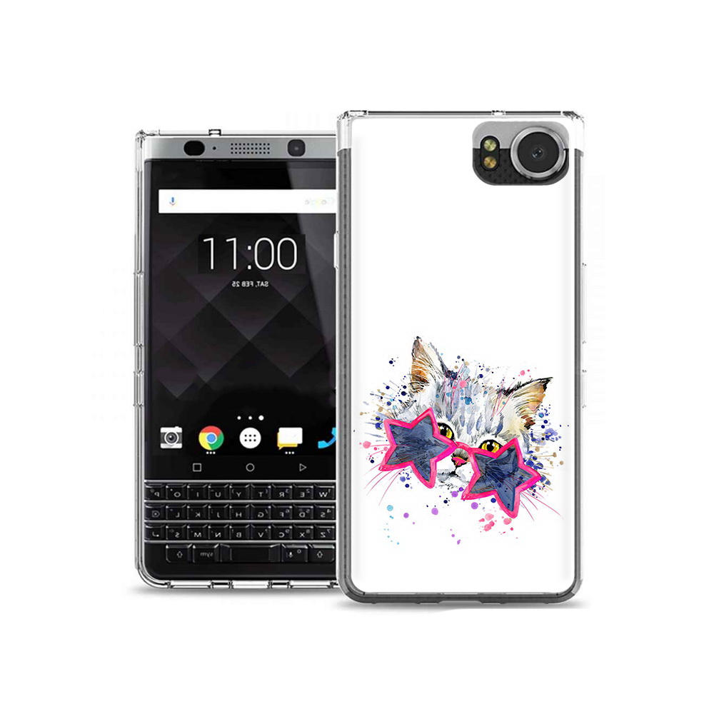 

Чехол MyPads Tocco для BlackBerry KeyOne звездные очки, Tocco