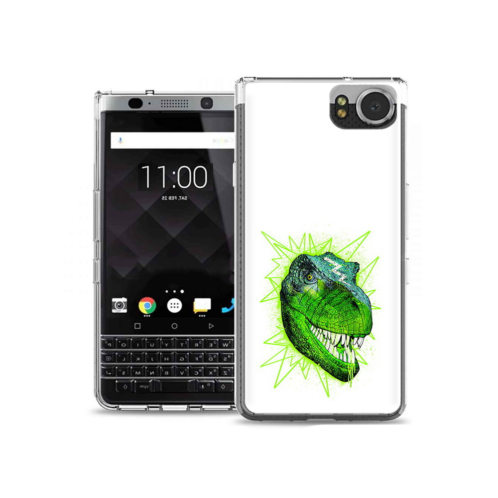 

Чехол MyPads Tocco для BlackBerry KeyOne зеленый динозавр, Tocco