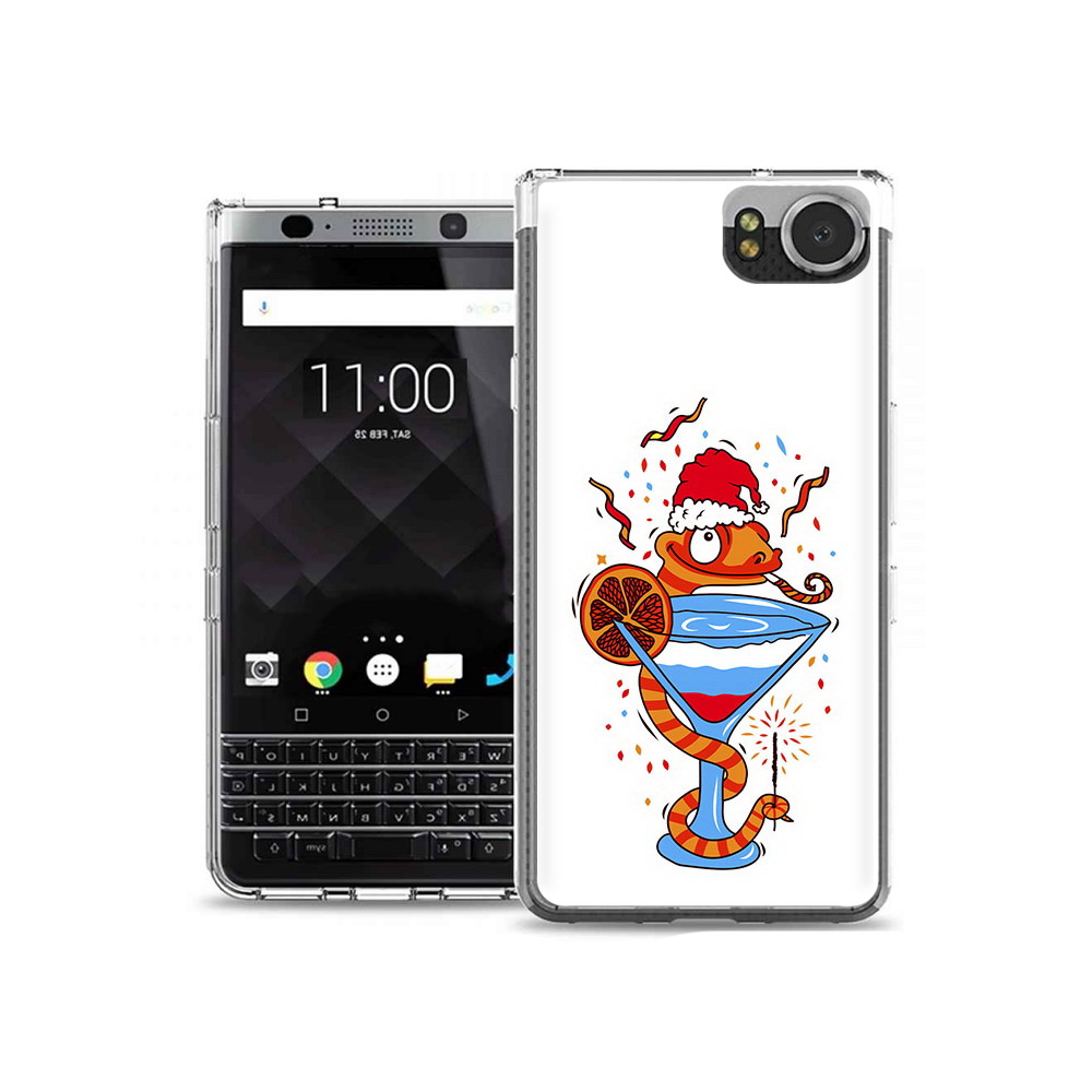 

Чехол MyPads Tocco для BlackBerry KeyOne змейка, Tocco