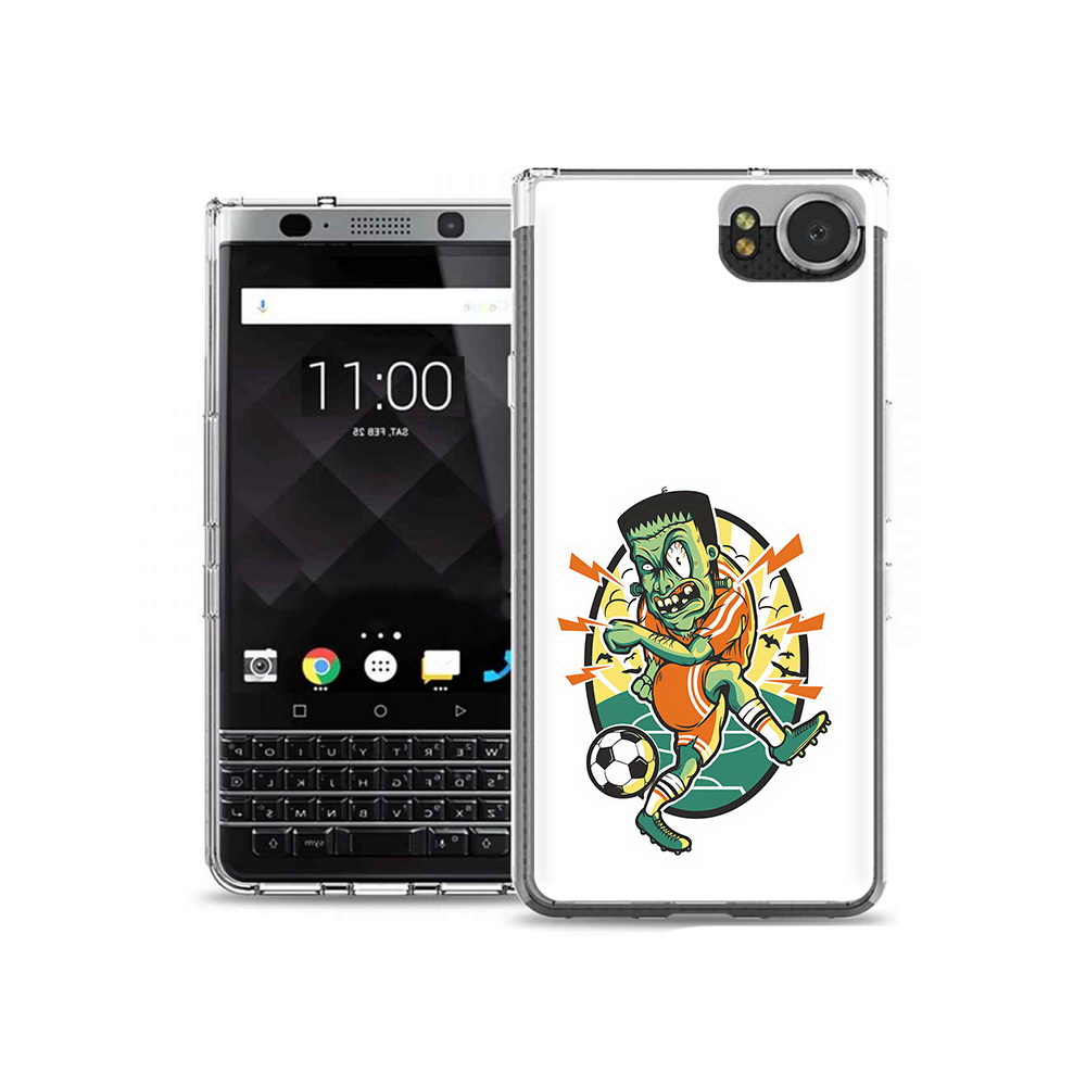 

Чехол MyPads Tocco для BlackBerry KeyOne зомби футболист, Tocco