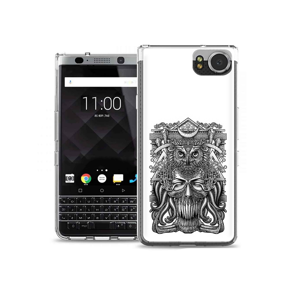 

Чехол MyPads Tocco для BlackBerry KeyOne зубастая сова, Tocco