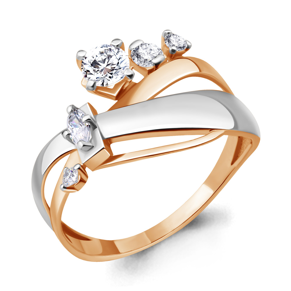 

Кольцо из серебра р. , AQUAMARINE 64796А_925_з, 64796А_925_з