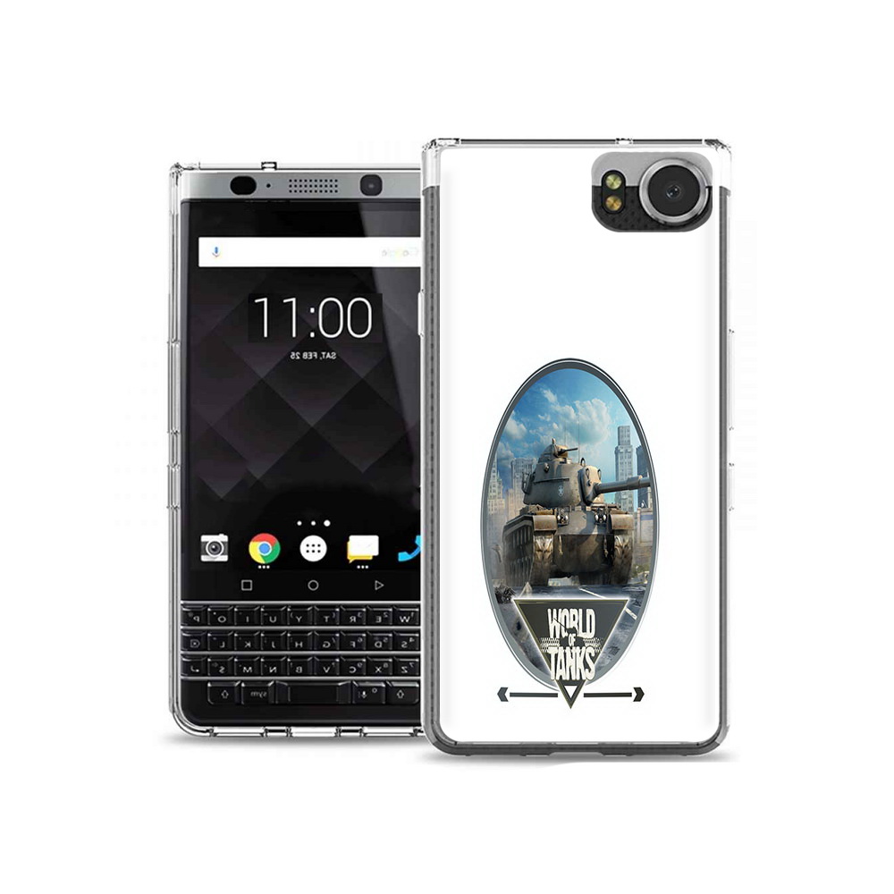 

Чехол MyPads Tocco для BlackBerry KeyOne игра с танками, Tocco