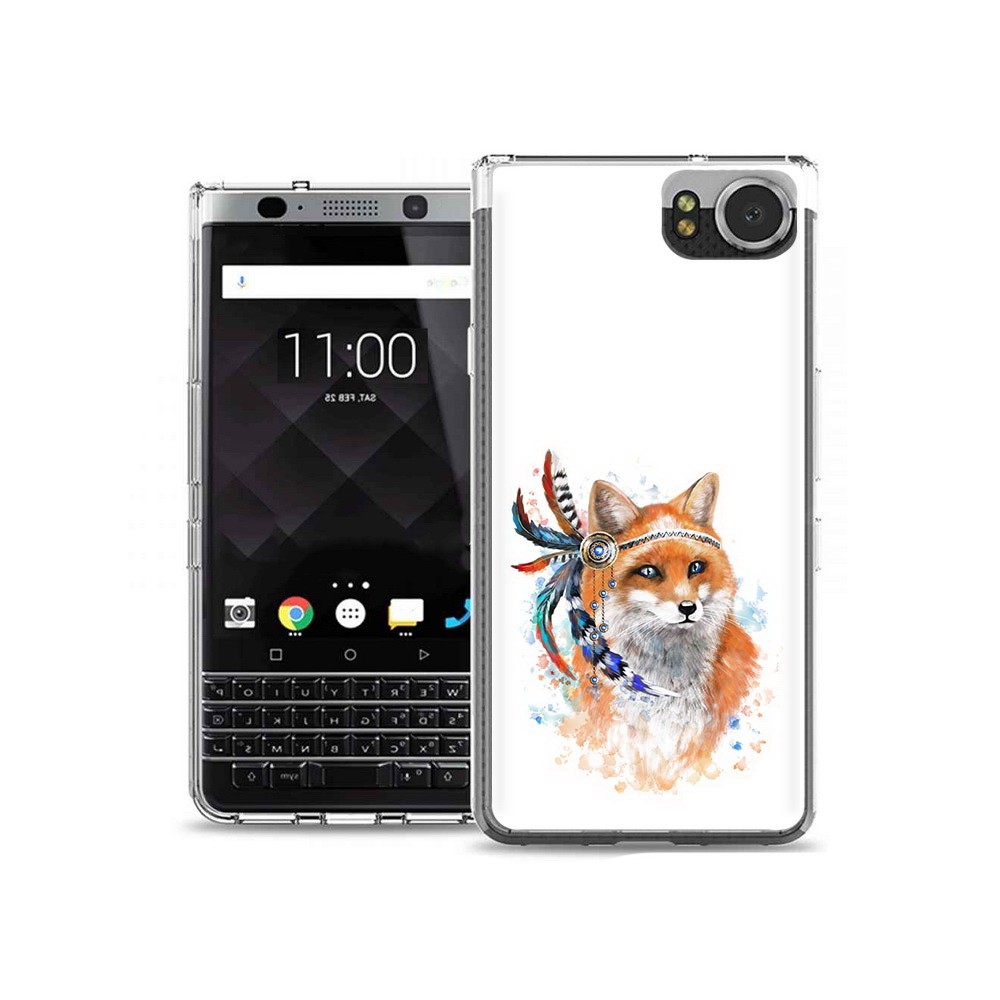 

Чехол MyPads Tocco для BlackBerry KeyOne инду лиса, Tocco