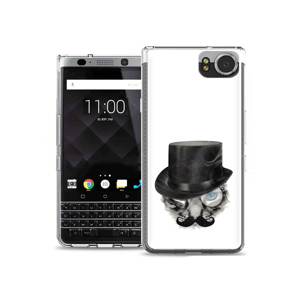 

Чехол MyPads Tocco для BlackBerry KeyOne интелегентный кот, Tocco