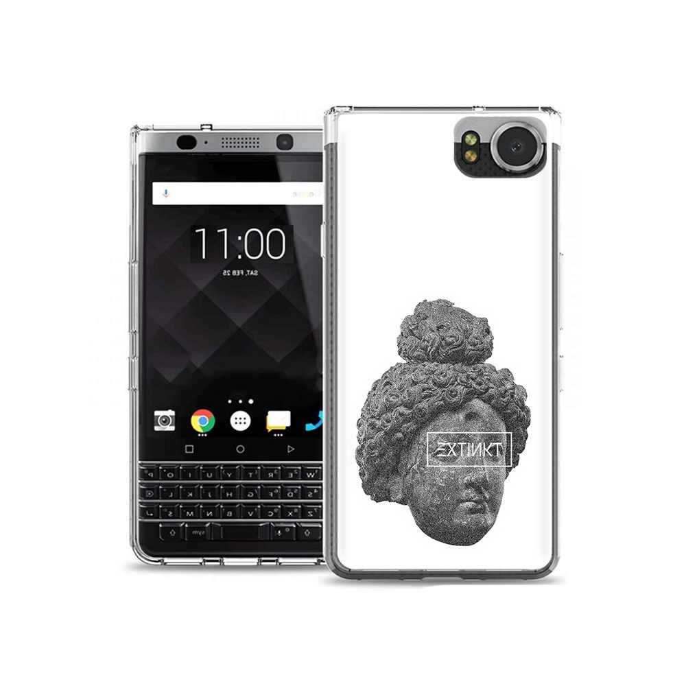 

Чехол MyPads Tocco для BlackBerry KeyOne каменное лицо девушки, Tocco