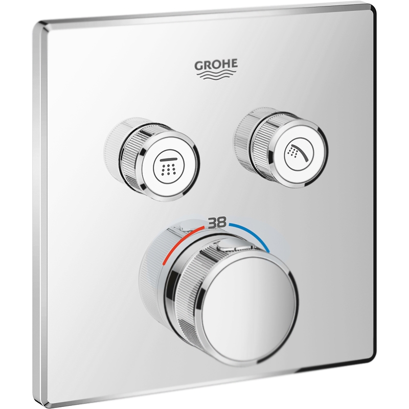 Смеситель для душа Grohe Grohtherm SmartControl Хром (29124000)