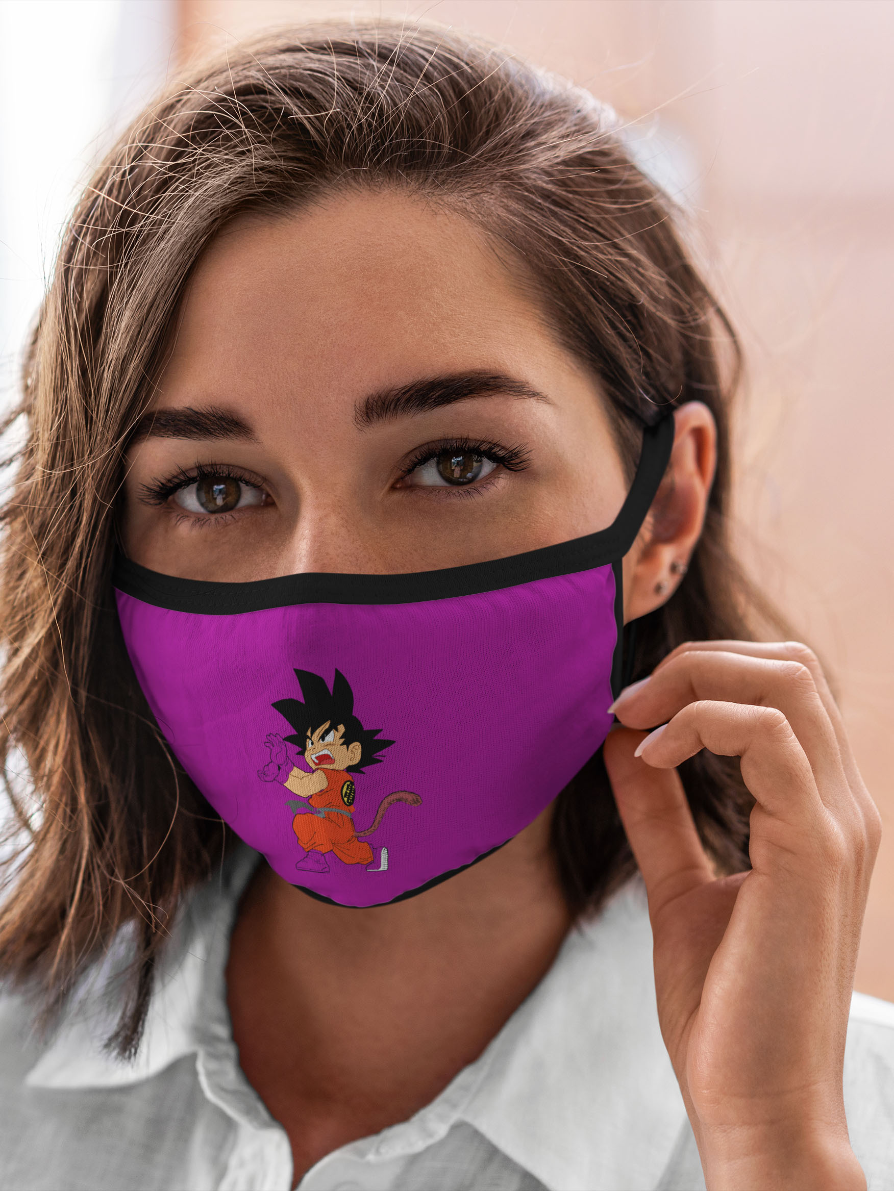 

Многоразовая маска унисекс Burnettie Dragon Ball Сон Готен, Разноцветный, Dragon Ball Сон Готен