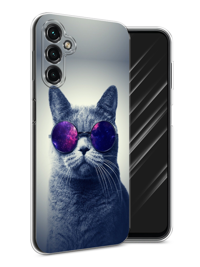 

Чехол Awog на Samsung Galaxy A24 "Космический кот", Бордовый, 2108050-1