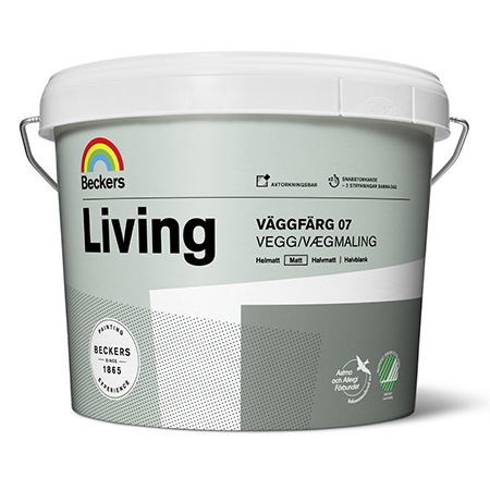 фото Краска матовая для стен и потолков beckers living vaggfarg 7