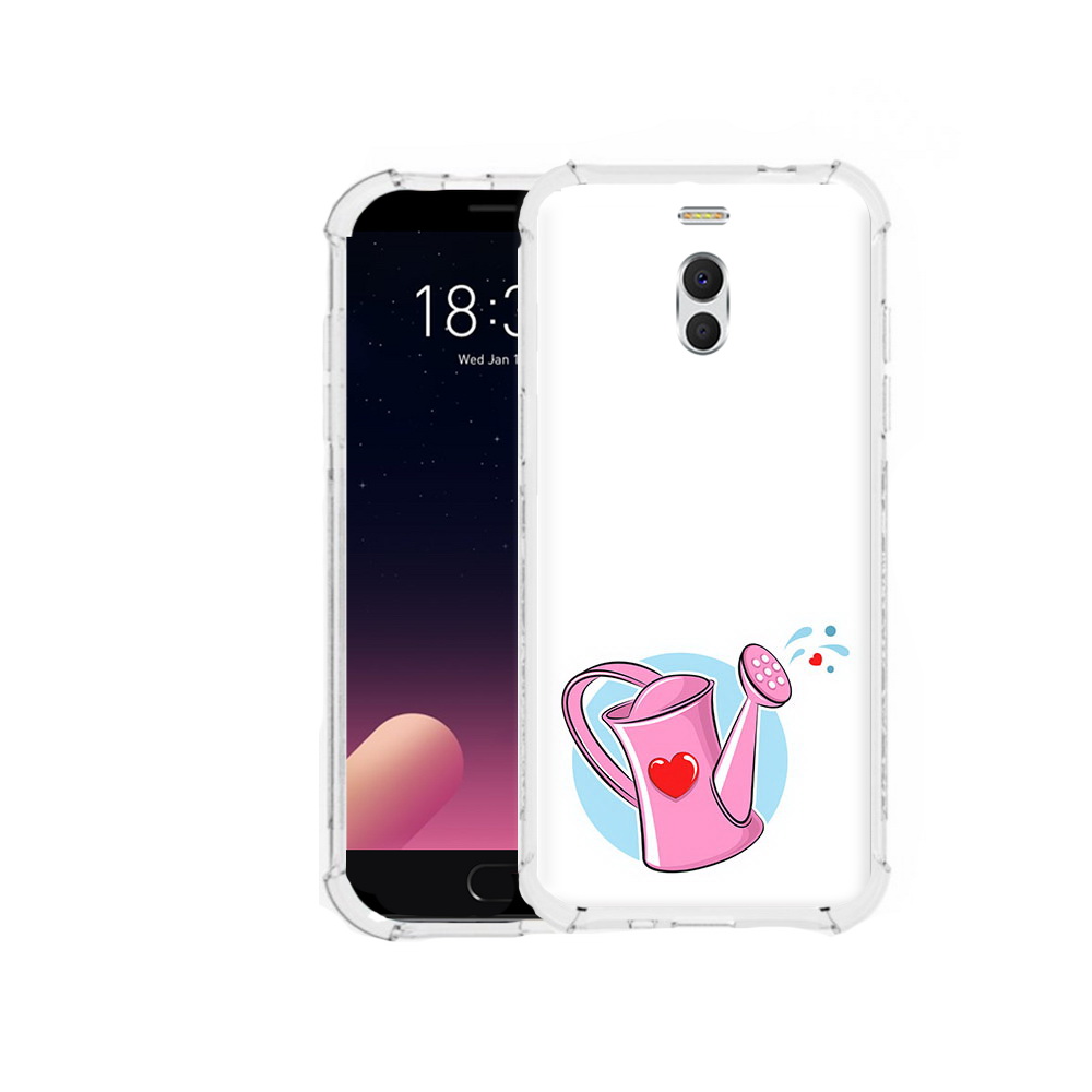 

Чехол MyPads Tocco для Meizu M6 Note Лейка любви 14 февраля, Прозрачный, Tocco