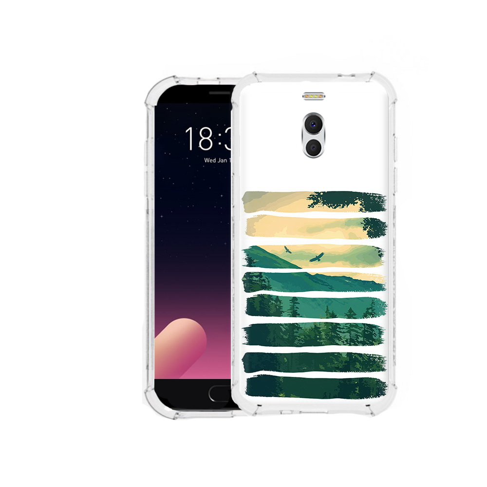 

Чехол MyPads Tocco для Meizu M6 Note Лесная чаща, Прозрачный, Tocco