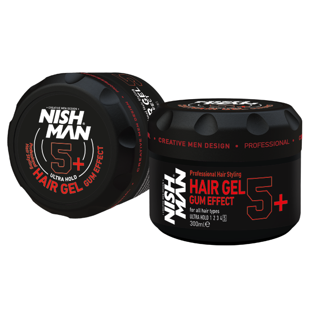 Гель для укладки волос NISHMAN HAIR GEL 5+ стайлинг пудра l oco для укладки и создания объема волос 10 г