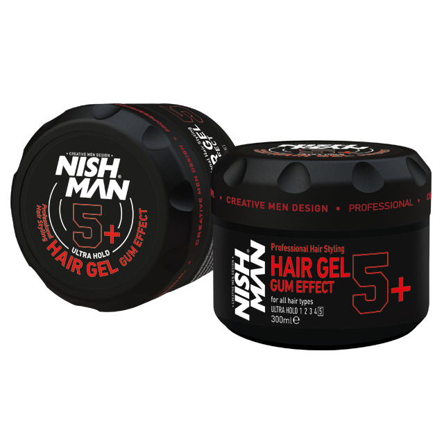 Гель для укладки волос NISHMAN HAIR GEL 5+ гель маска gliss kur безупречно длинные жирных у корней и сухих на кончиках 300 мл