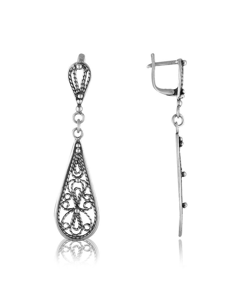 

Серьги подвески из серебра TOP CRYSTAL 40352005, 40352005