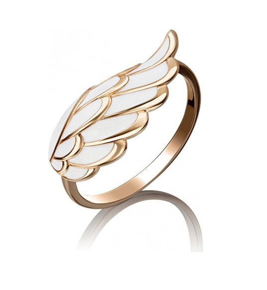 

Кольцо из красного золота с эмалью р. 18,5 PLATINA jewelry 01-4758-00-000-1110-25, 01-4758-00-000-1110-25