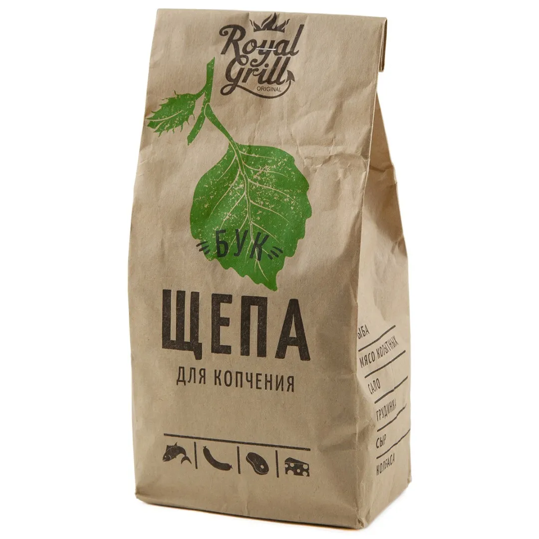Щепа для копчения Бук 1л.ROYALGRILL