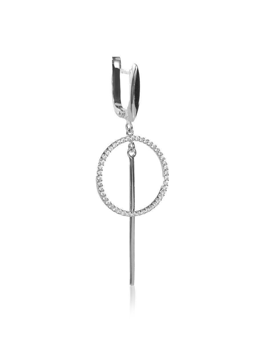 

Серьги подвески из серебра с фианитом TOP CRYSTAL 40455415, 40455415