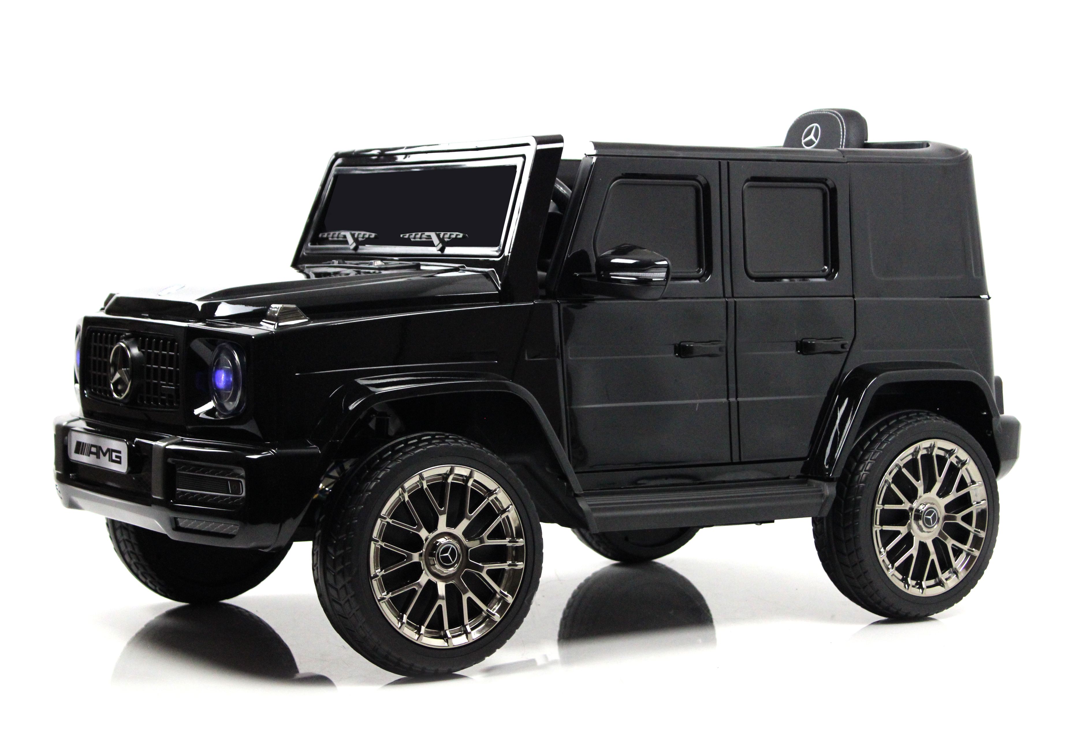 Электромобиль RiverToys Mercedes G63 G333GG Черный глянец