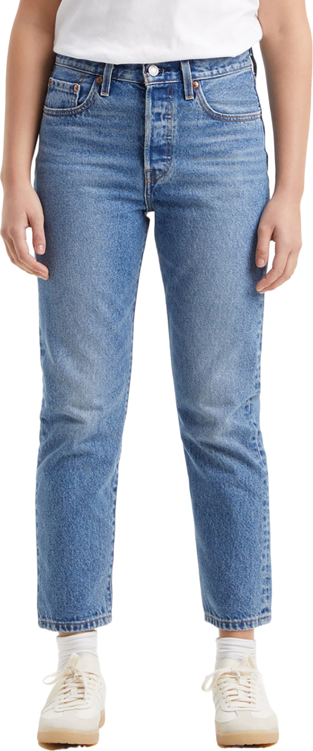 

Джинсы женские Levi's Women 501 Crop Jeans синие 30/28, Синий, Women 501 Crop Jeans