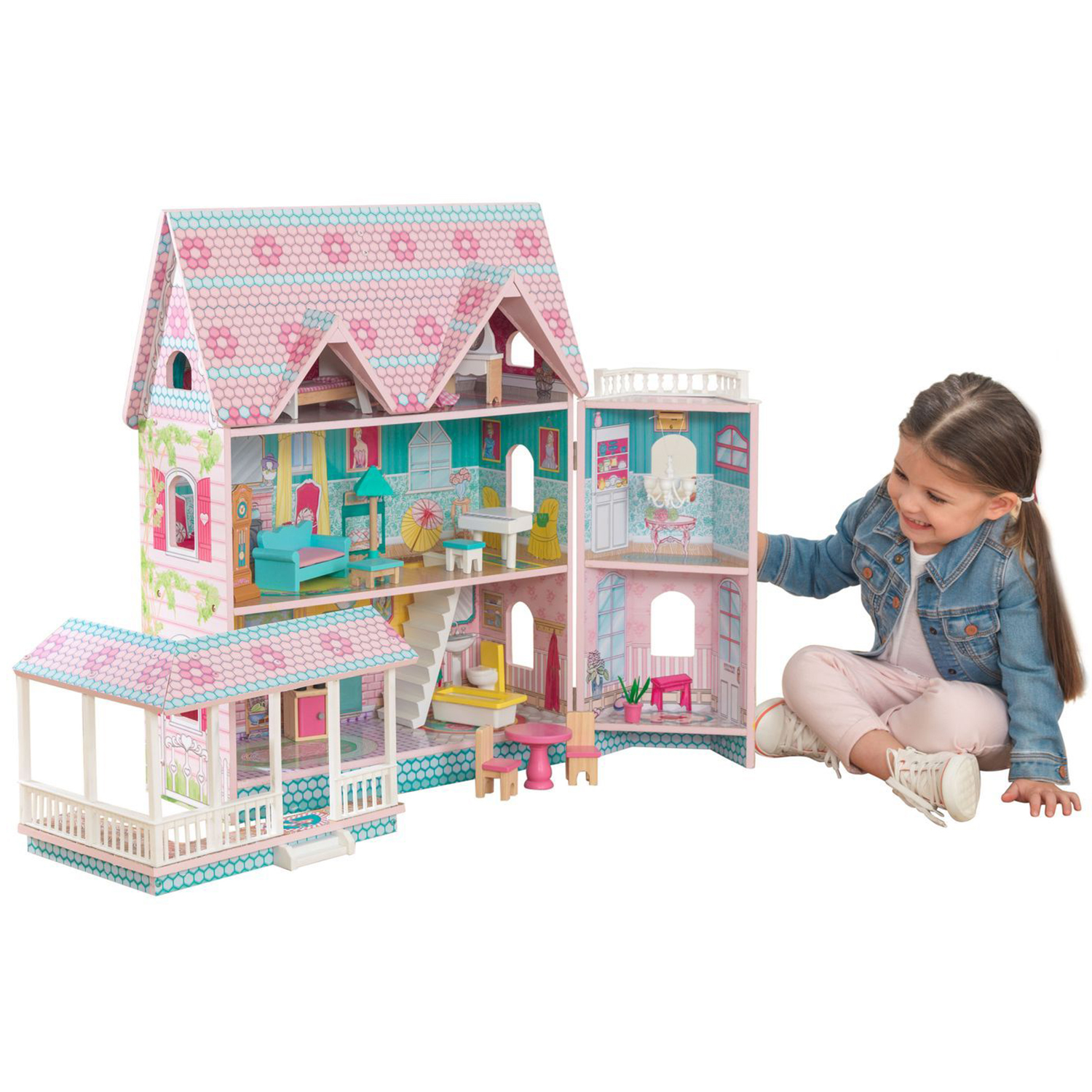 

Домики для Barbie 30 см KidKraft 65941_KE, Розовый, Домики для барби 30 см