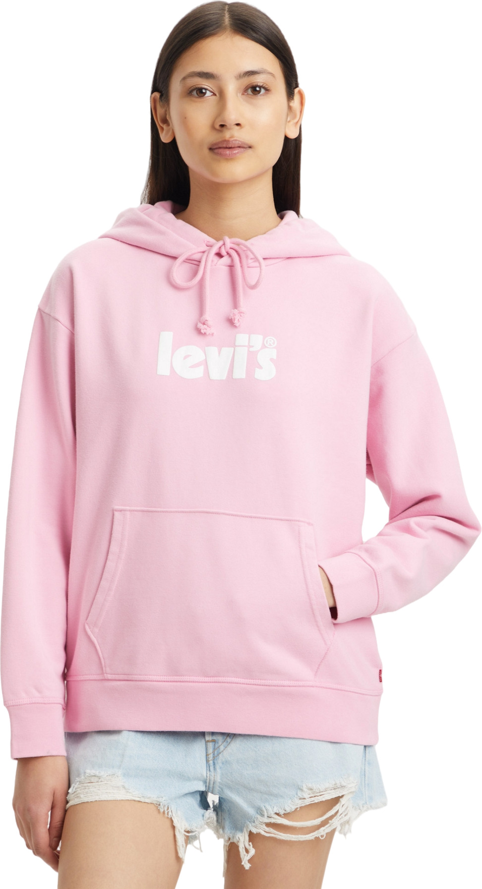 Худи женское Levi's Women Graphic Standard Hoodie розовое S