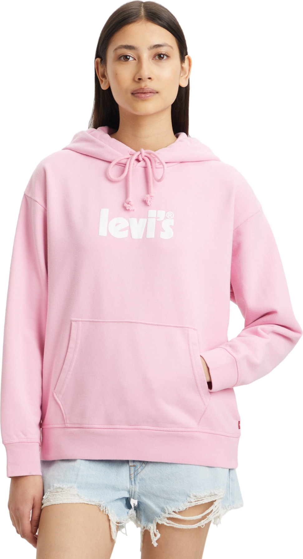 

Худи женское Levi's Women Graphic Standard Hoodie розовое M, Розовый, Women Graphic Standard Hoodie