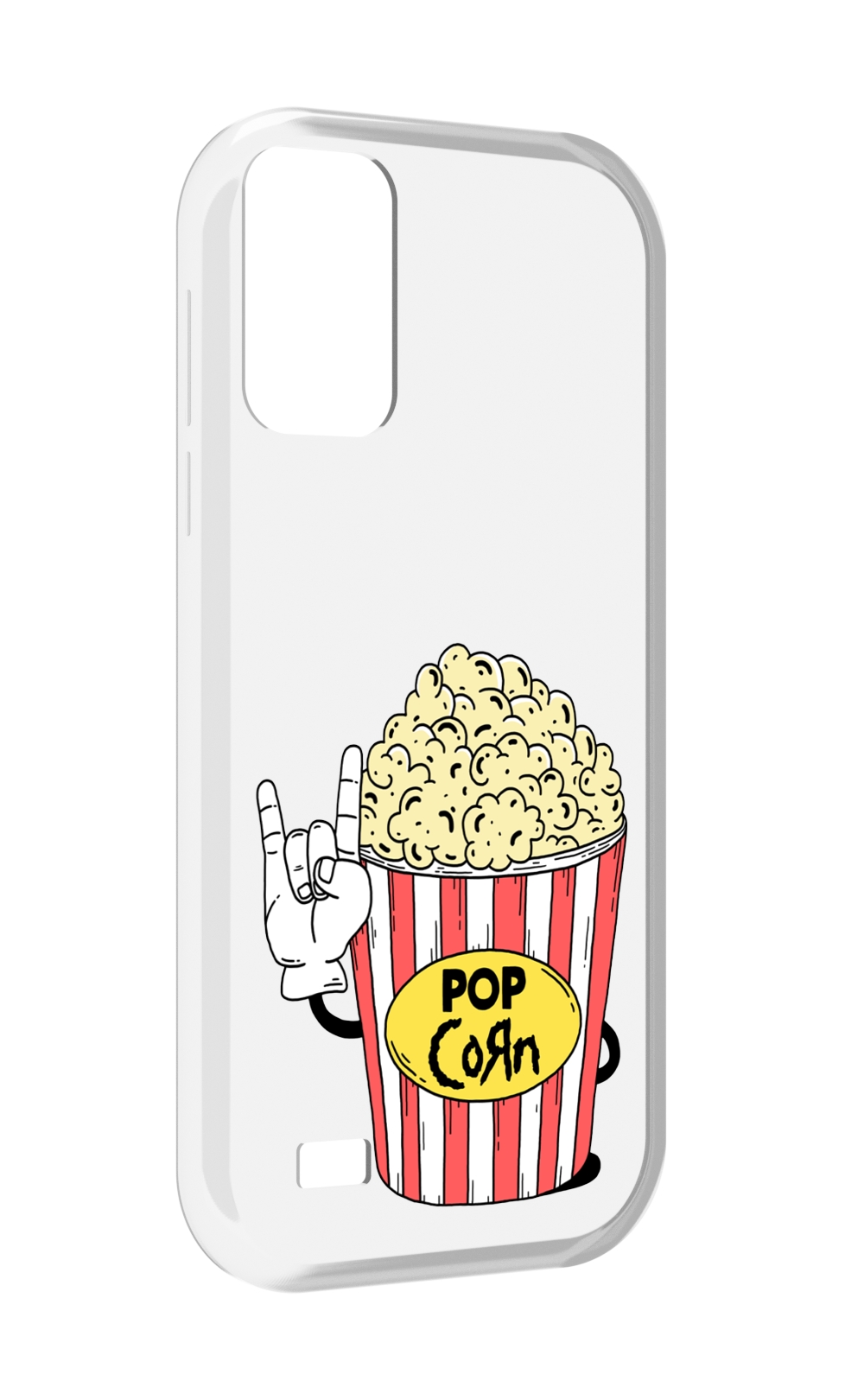 

Чехол MyPads крутой попкорн для Oukitel C31, Прозрачный, Tocco