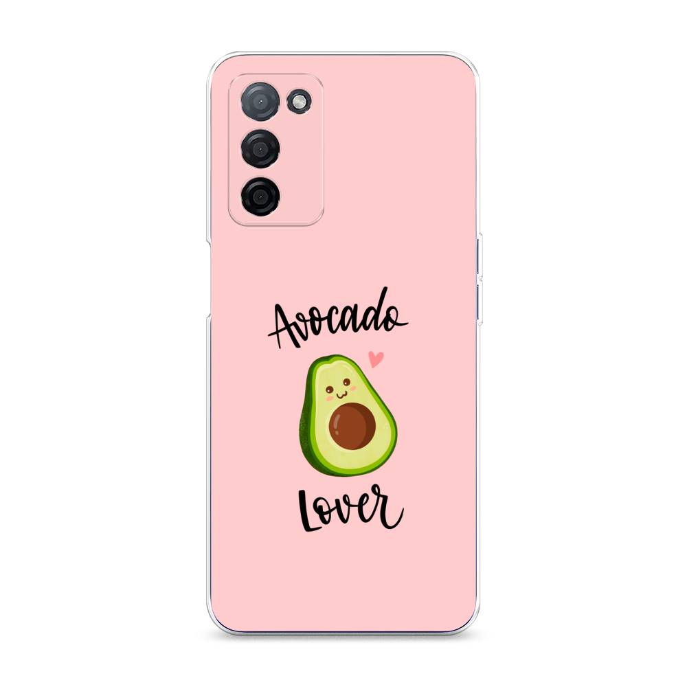 

Чехол на Oppo A55s 5G "Avocado lover", Розовый;зеленый, 2510150-6