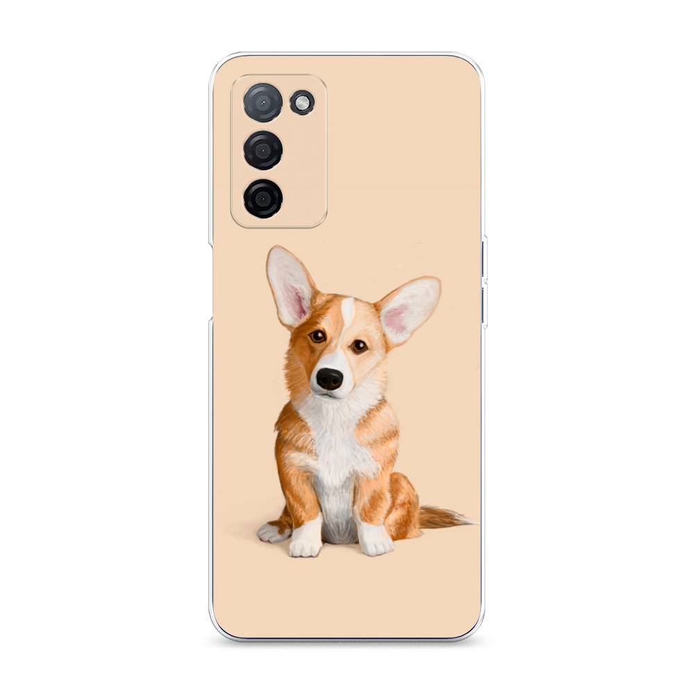 фото Чехол на oppo a55s 5g грустный корги case place