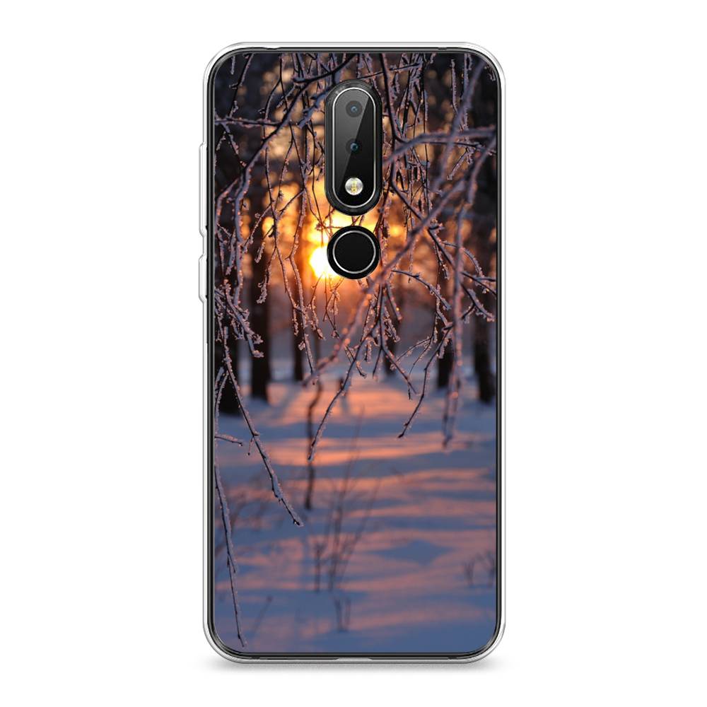 Чехол на Nokia X6 Зима 7