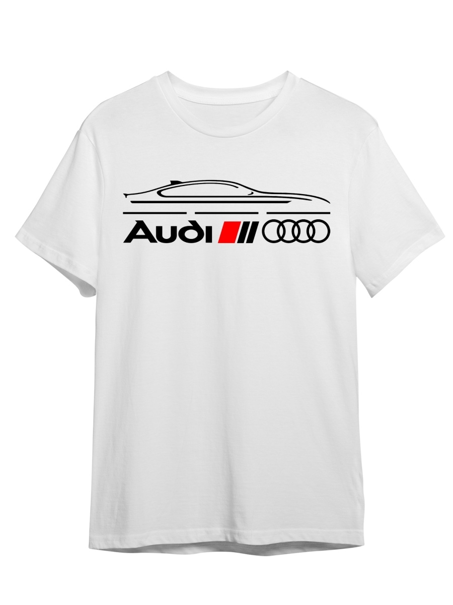 

Футболка унисекс СувенирShop Audi/Ауди 13 белая XL (50-52), Белый, "Audi/Ауди" 13