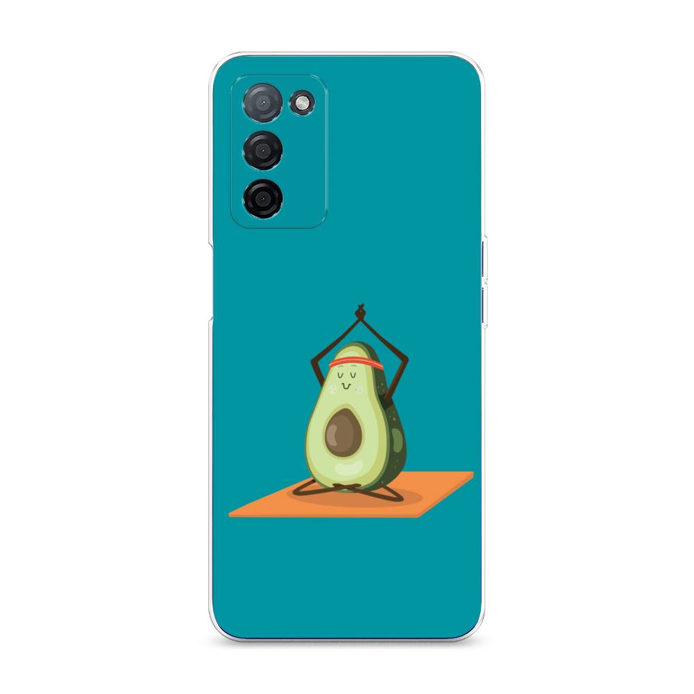 

Чехол на Oppo A55s 5G Расслабься с авокадо, Бирюзовый, 2510150-6