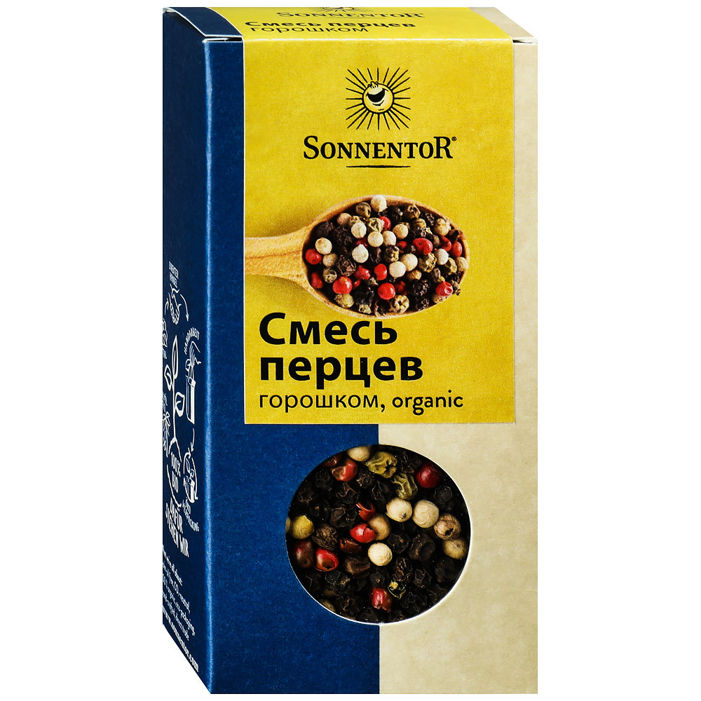 Смесь перцев Sonnentor горошком 50 г