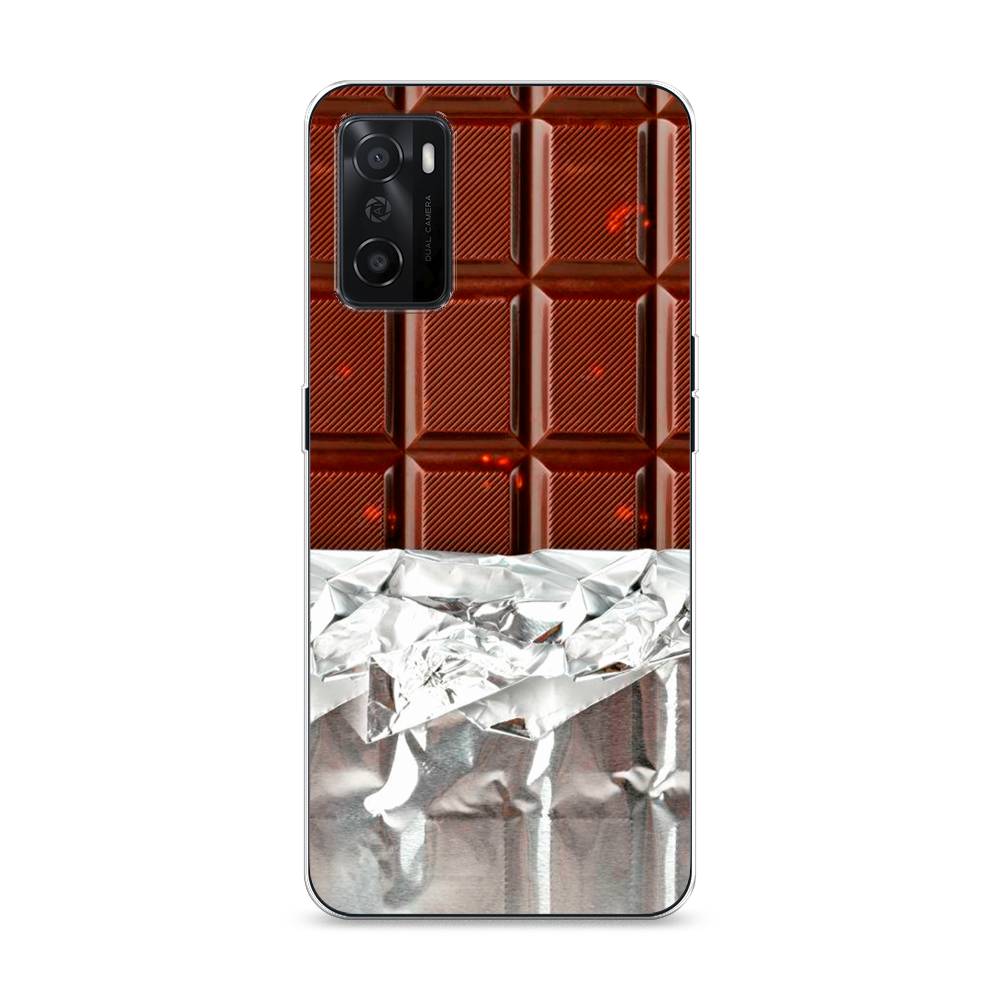 

Чехол на Oppo A55s 5G "Шоколад в обертке", Коричневый, 2510150-6