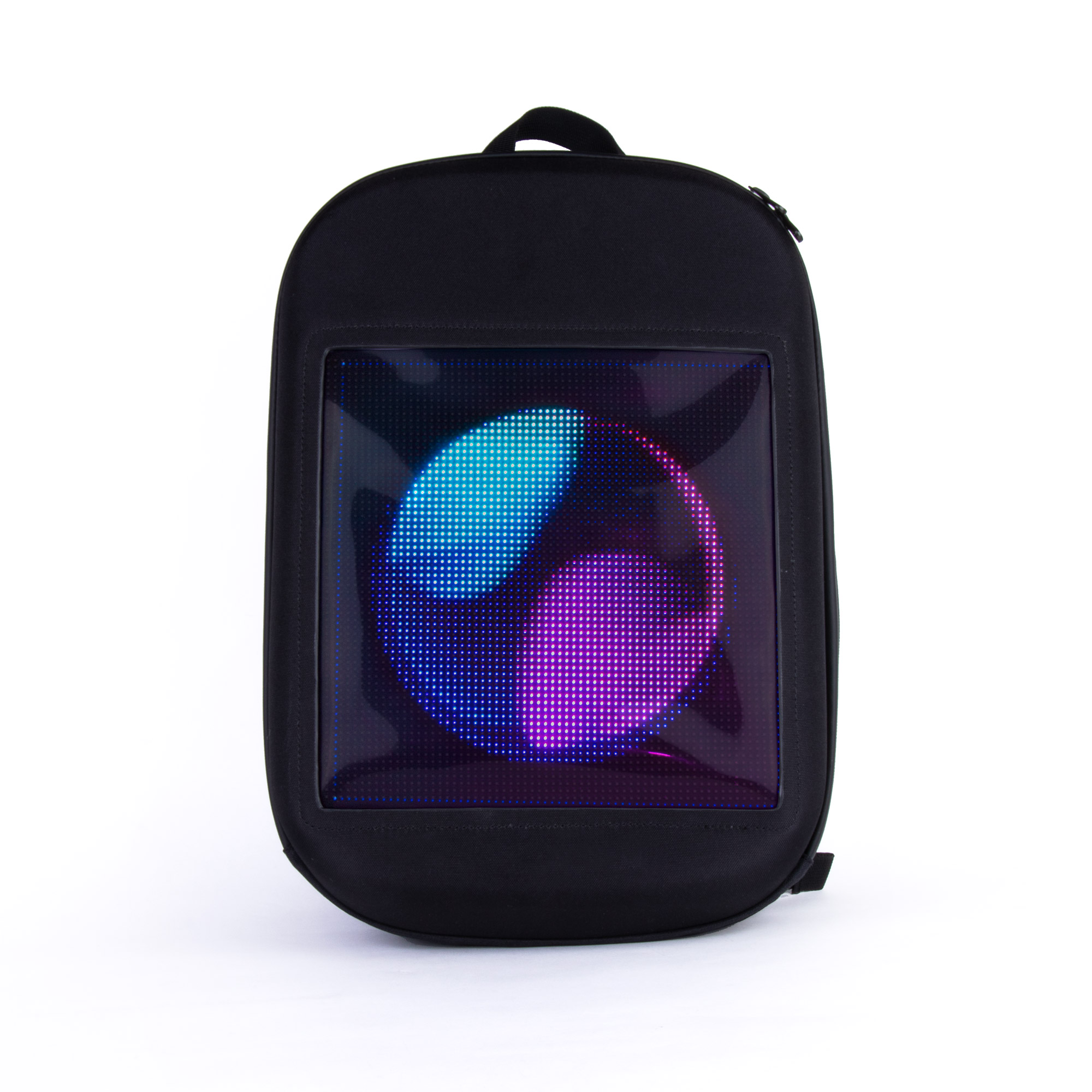 Рюкзак для ноутбука унисекс OEM LED-BACKPACK черный