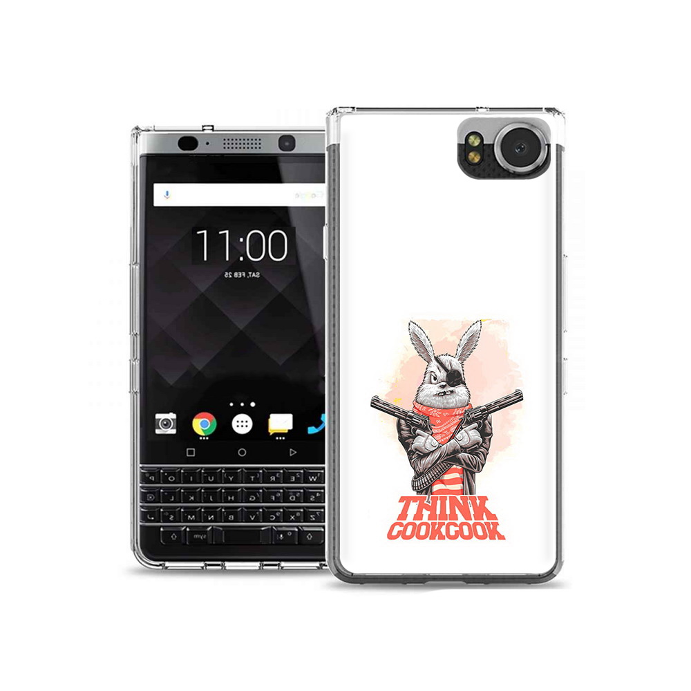 

Чехол MyPads Tocco для BlackBerry KeyOne кролик пират, Tocco