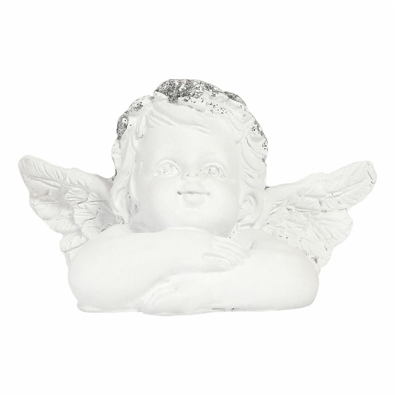 Фигурка Dekor pap Ангел белая 6,5 х 4 х 3,5 см