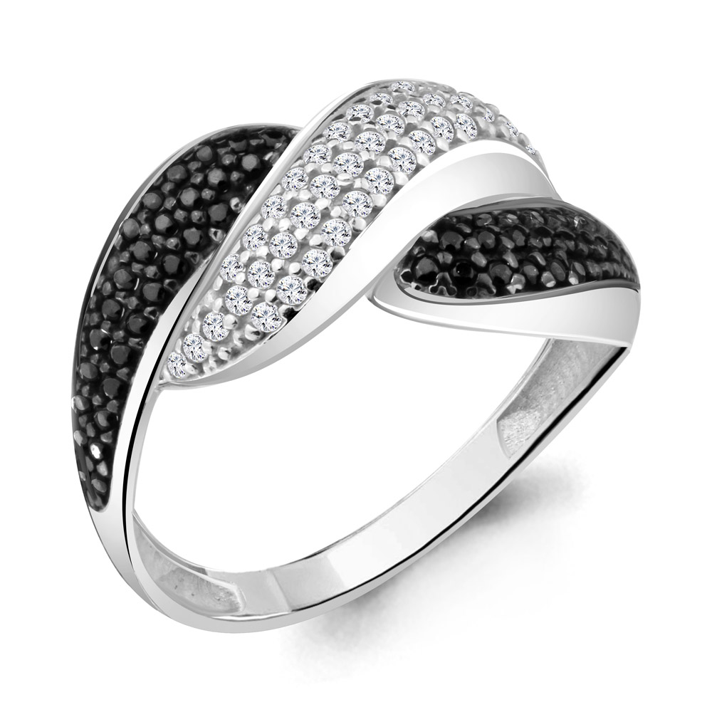 

Кольцо из серебра р. 17 AQUAMARINE 68946АЧ_925_р, 68946АЧ_925_р