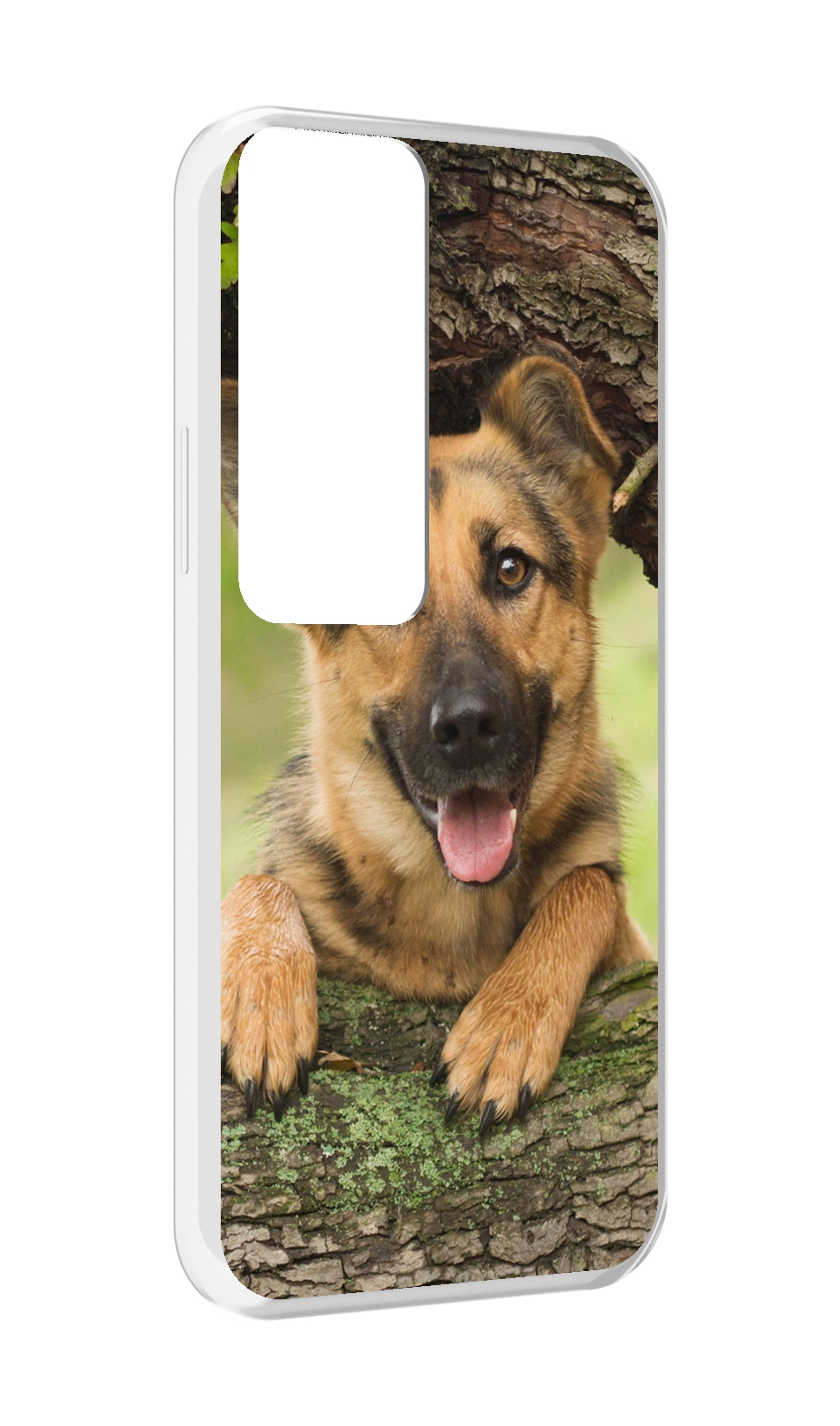 

Чехол MyPads Собака-на-дереве для Tecno Pova Neo 2, Прозрачный, Tocco