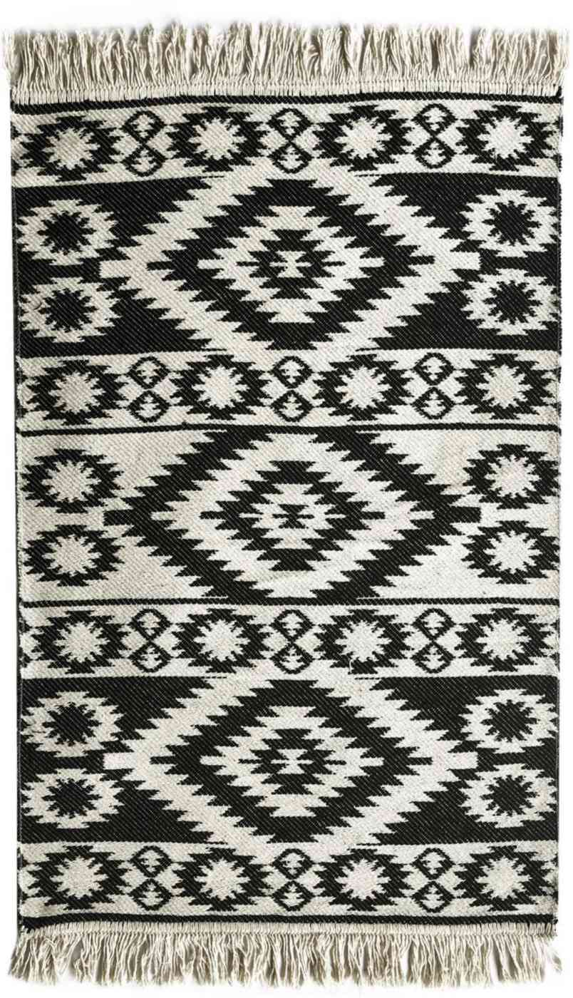 

Коврик для ванной L'Cadesi Kilim Usak 50 х 80 см черный