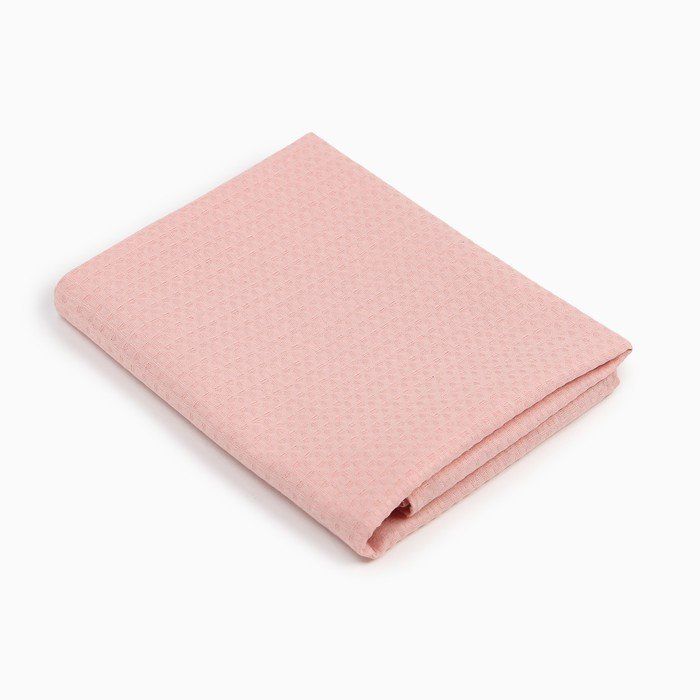 

Полотенце вафельное Экономь и Я 50x90 см, пудра,100% хлопок, 200 г/м2, Розовый