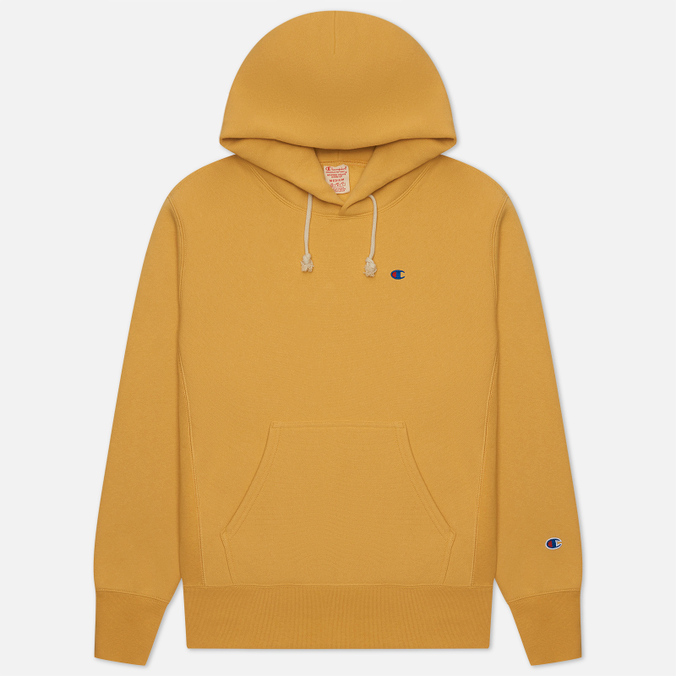 

Худи мужское Champion Reverse Weave 216496-YS108 желтое XS, 216496-YS108