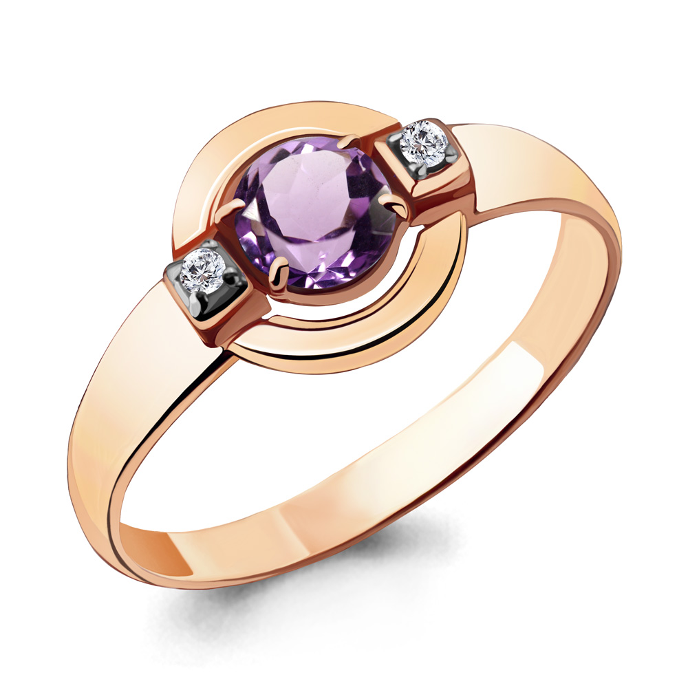 

Кольцо из серебра р. , AQUAMARINE 6912304А_925_з, 6912304А_925_з