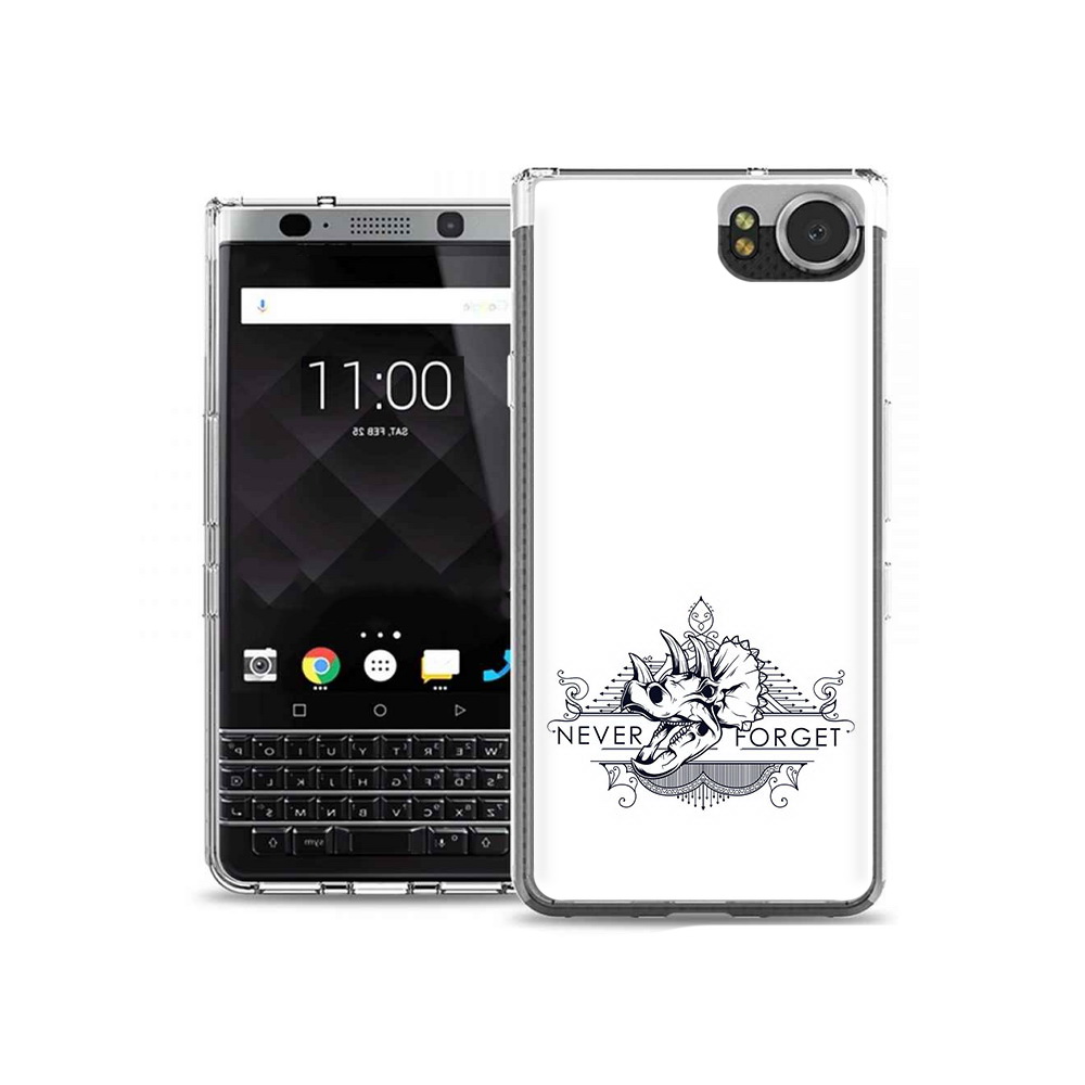 

Чехол MyPads Tocco для BlackBerry KeyOne логотип носорога никогда не забуду, Tocco