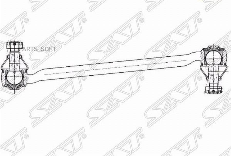 

Тяга Рулевая Nissan Atlas/Condor (F23) 92-07 Lh (левый) Sat арт. ST-48630-2T025