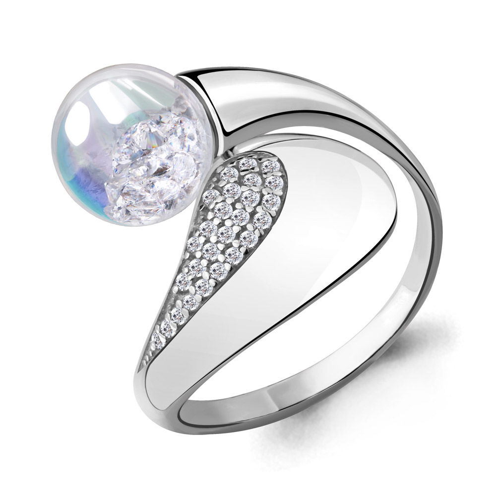 

Кольцо из серебра р. , AQUAMARINE 64416Г_925_р, 64416Г_925_р