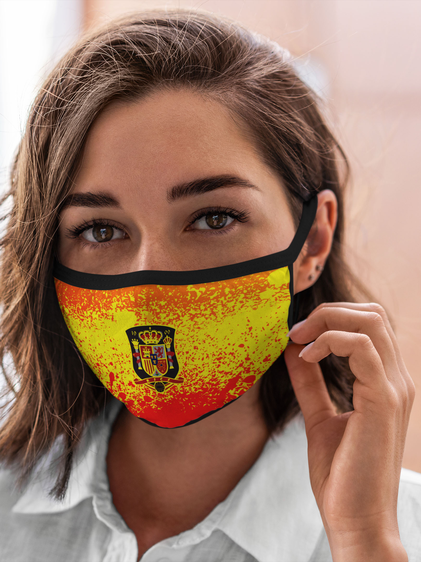 

Многоразовая маска унисекс Burnettie Сборная Испании, Разноцветный, Сборная Испании